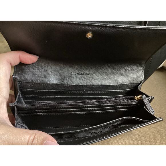 Michael Kors Large Jet Set Chain Tote and Matching Wallet Set Saffiano Leather - Picture 5 of 11